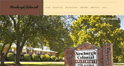 Desktop Screenshot of newburghcolonial.com